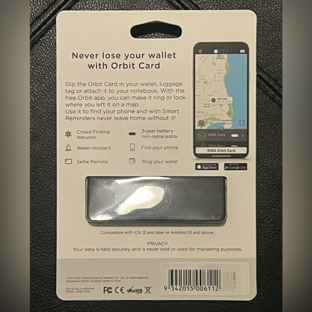 ORBIT Card Tracker - Picture 2 of 5